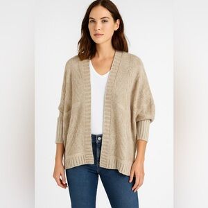 Urban Outfitters Sparkle & Fade Taupe Knit Women's Cardigan